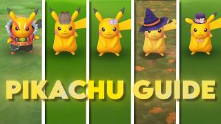 Pokémon GO | Pikachu All Costumes Guide