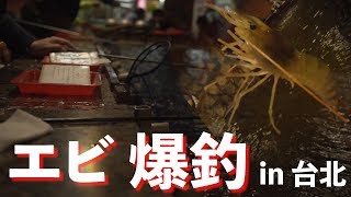 【爆釣】エビ釣り!!! in 台北-Shrimp fishing!!! in Taipei-