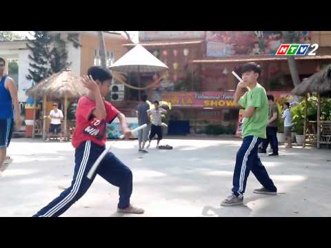 Kinh Kha vs Kinh Quốc tập Nunchaku Battle... Kinh Kha vs Kinh Quốc tập Nunchaku Battle...