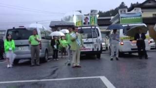 【公式】山田としおが東日本大震災の被災地で語る（7月13日＠岩手県大船渡）