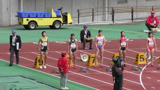 2019 日本グランプリ新潟大会 女子 ﾁｬﾚﾝｼﾞ 100m ｳｫｰﾑｱｯﾌﾟﾚｰｽ1組