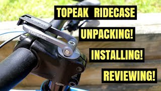 Topeak RideCase Unpacking! Installing! Reviewing!