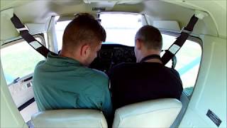 Mariusz 4-Lot szkoleniowy Cessna 152 (SP-CWK) Aeroklub Bydgoski (EPBY), 07.08.2017