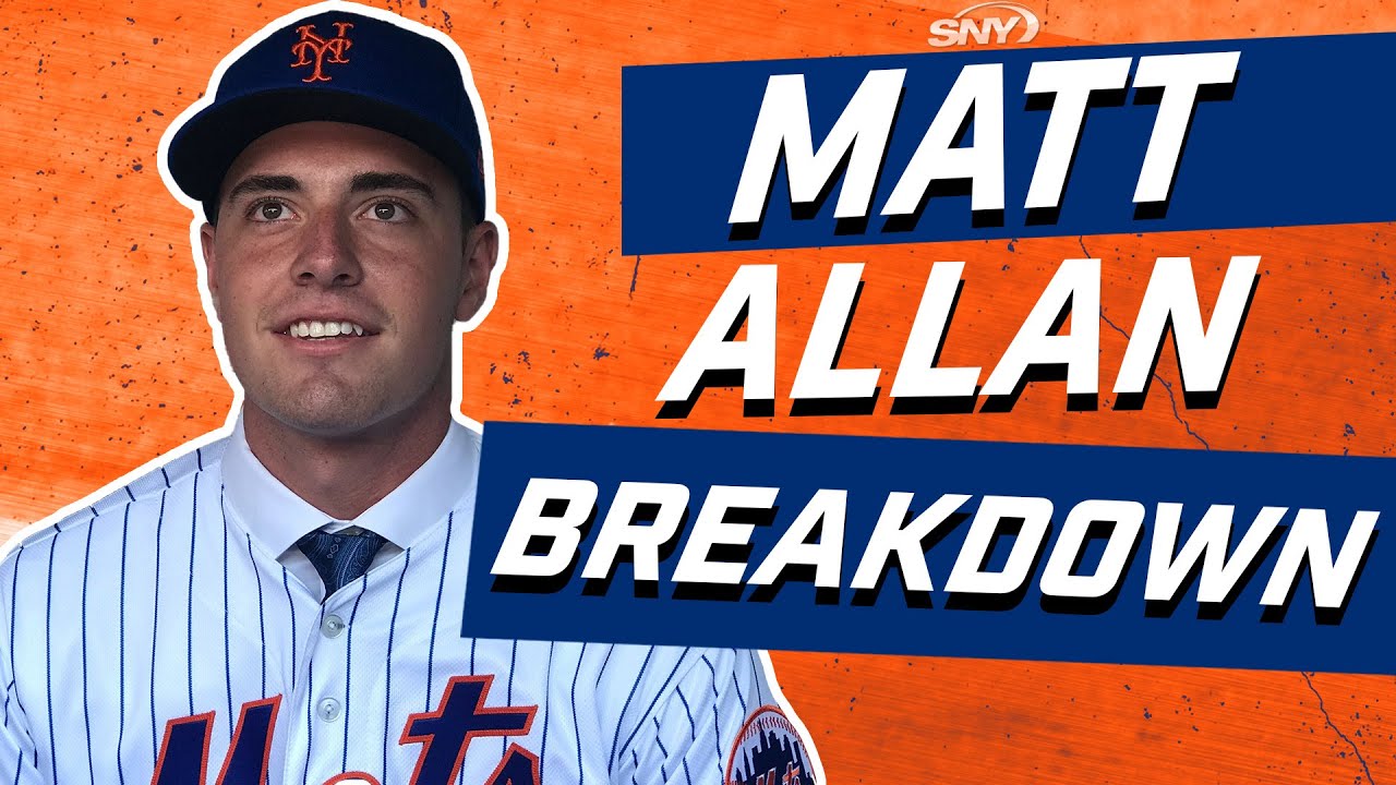 Take A Close Look At Mets Pitching Prospect Matt Allan | New York Mets ...