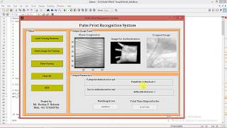 How to Develop Palmprint Recognition System using Matlab Full Project Source Code