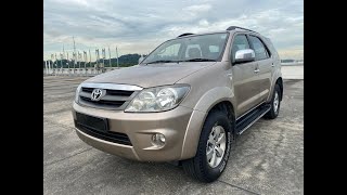 (Oct 2007) Toyota Fortuner 2.7A