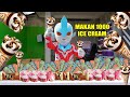 ULTRAMAN MAKAN 100 ESKRIM SUPER DELUXE?!