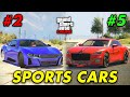 Top 10 BEST Sports Cars In GTA 5 Online! (UPDATED)