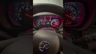 Vauxhall Combo 2019, 1.6, ignition - Speedo test