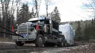 Transport Chainé inc. - Heavy haul / Transport spécialisé - Kent Hill wind farm, NB