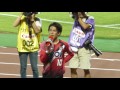 2016.07.20 ファジアーノ岡山　横浜ＦＣ戦　試合後　リオ出発前矢島選手挨拶