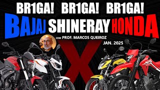 Honda, Shineray e Bajaj BR1G4NDO pelo mercado - Veja os números de emplacamentos Janeiro 2025