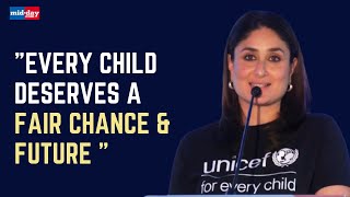 Kareena Kapoor becomes Unicef India's National Ambassador, Gets Emotional During Speech