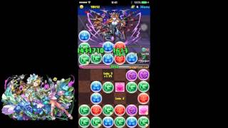 パズドラ　灼冥魔　フレイヤxアルテミスpt【覚醒フレイヤ】