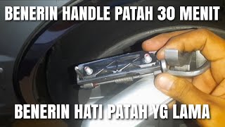 MENGGANTI HANDLE PINTU SOLUNA | HANDLE PINTU LUAR SOLUNA PATAH