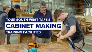 Tour the Cabinet Making Training Facilities at South West TAFE