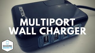 Bestek USB Wall Charger Multiport Review - International Travel Converter and Adapter