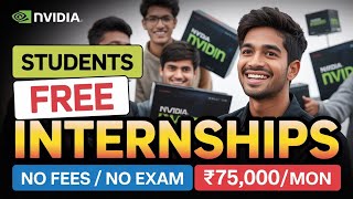 NVIDIA Internship 2025 Free Training + Stipend 💰 Step by Step Guide!