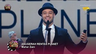 Maher Zain ماهر زين wins Award + acceptacne speech at apm2017 Singapore