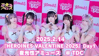 2025.2.14 夜光性アミューズ【よるあみ】『 HEROINES VALENTINE 2025 Day1 』TDC