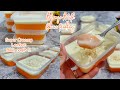 DESSERT VIRAL KEKINIAN‼️RESEP MANGO MILK CHEESE PUDDING| PUDING MANGGA VLA SUSU|JELLY SUSU ENAK