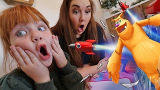 MONSTER iS BACK!!  Adley & Mom go on a Learning adventure with Osmo Genius! fun app game play review