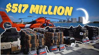 How the Coast Guard Seizes 45,000 lbs of Cocaine at Sea