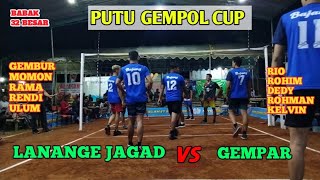 🔴1 TIM LENGKAP MOMON,GEMBUR Cs - LANANGE JAGAD Vs. GEMPAR || PUTU GEMPOL CUP