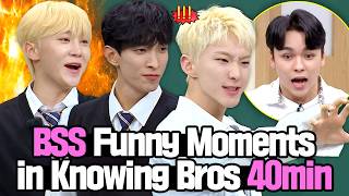 [Knowing Bros] 'TELEPARTY' BSS's Funny Moments Compilation 💘