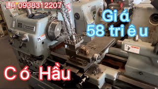 Clip 1304 | máy tiện keiyoseiki | Máy tiện có hầu | giá 58 triêu | làm đồ honda hết ý luôn