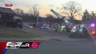 Arnold, Missouri home on fire Thursday morning