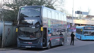 *Windscreen View* ADL Enviro 400MMC (X1 to Coventry) SN66 WFM/6843//NXWM