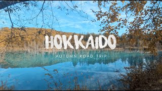 hokkaido road trip in autumn vlog | biei, furano, shiretoko | driving to eastern hokkaido