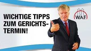 Gerichtstermin am Arbeitsgericht: Die wichtigsten Tipps | Betriebsrat Video