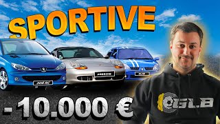 GUIDE ACHAT : 10 voitures sportives pour - 10 000 € !