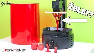 Mini 3D stampac za minijaturne stvari SparkMaker SLA