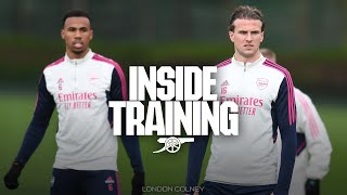 INSIDE TRAINING | Limbering up for Liverpool!