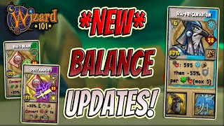 Wizard101: NO NONSENSE BALANCE UPDATES! (SPRING 2025)