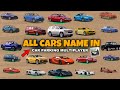 All cars name🤩 || car parking multiplayer new update