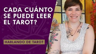 Cada cuánto se puede leer el tarot? 🤔