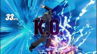 KOF15 ギース 十割コンボ集 其の二 - KOFXV Geese 100% Combos Vol.2