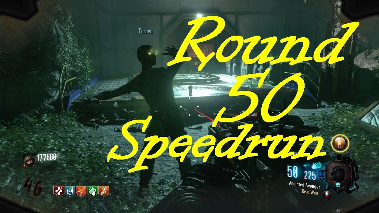 Moon Round 50 Flawless Speedrun Strategy Black Ops 3 Zombies Gameplay