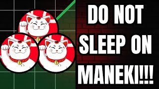 MANEKI - DO NOT SLEEP ON THIS LOW CAP SOLANA MEME! 🔴🐱 #maneki #solana