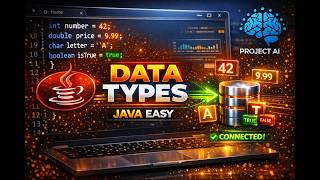 Learn Java Data Types Fast! Primitive Types Made Easy