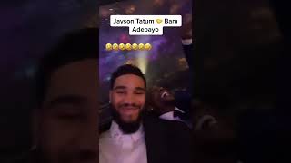 Jayson Tatum and Bam Adebayo getting turnt at De’Aaron Fox’s wedding 😂