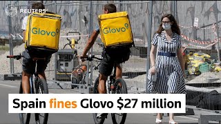 Spain fines Delivery Hero's Glovo $78 million