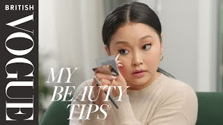 Lana Condor's Guide To Bold Emerald Eye Makeup | My Beauty Tips | British Vogue