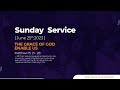 #LIVE:  SUNDAY  SERVICE  | 25 - 06 - 2023