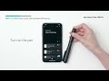 neosmartpen dimo tutorial 1 connect with app neo studio