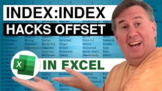 Excel - Master the OFFSET and SUM functions in Excel! Dueling Excel - Episode 1134